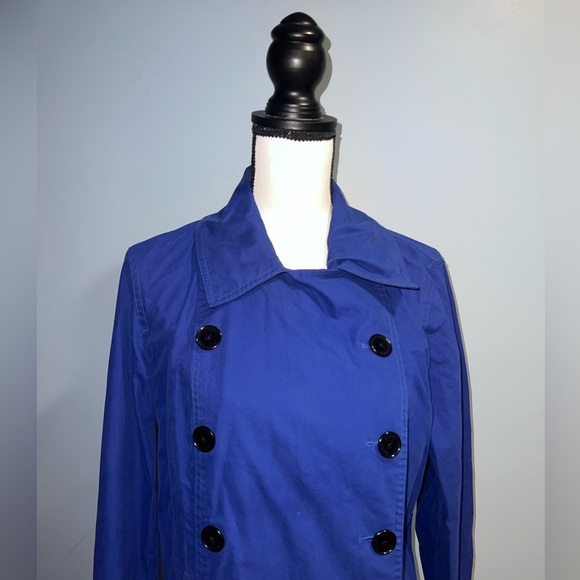 Lauren ralph lauren- Blue button up coat - Picture 4 of 9
